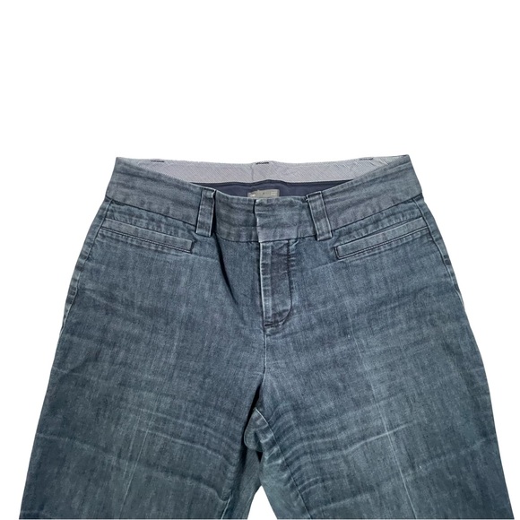 GAP Women's Curvy Fit Flared Leg Pants Size 10 Cotton Blend Stretch - Picture 2 of 9